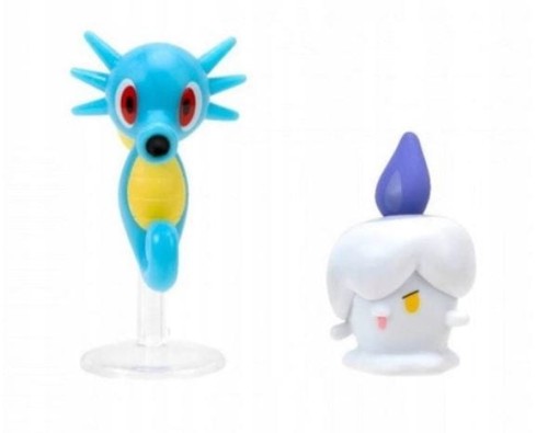 Pokemon Figurki W15 Horsea + Litwick - Jazwaress