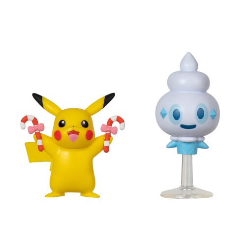 Pokemon Świąteczny Pikachu + Vanillite - Jazwaress
