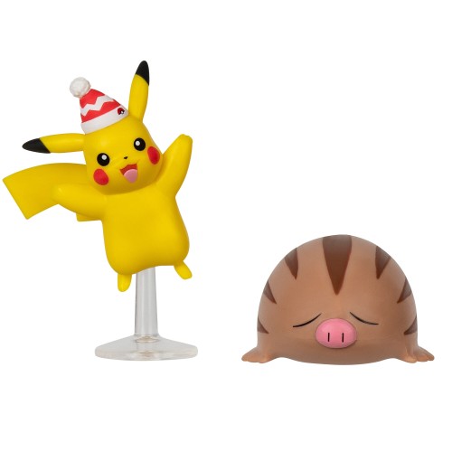 Pokemon Świąteczny Pikachu + Swinub - Jazwaress