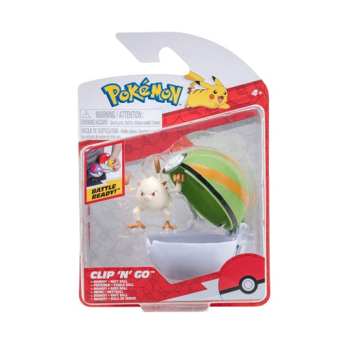 Pokemon Clip N Go Mankey S14 - Jazwaress