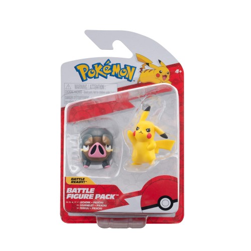 Pokemon Figurki Bitewne S17 Lechonk+ Pikachu - Jazwaress