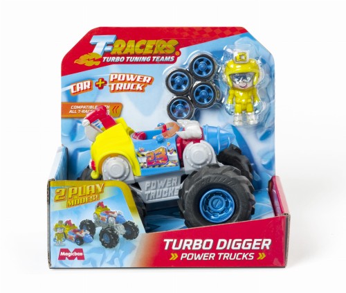 T-Racers Power Truck Turbo Digger - Magic Box