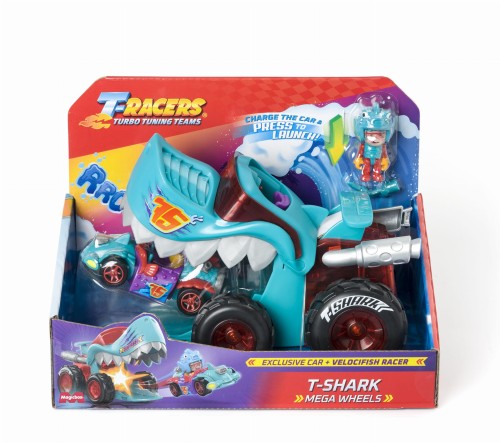 T-RACERS Mega Wheels T-Shark - Magic Box