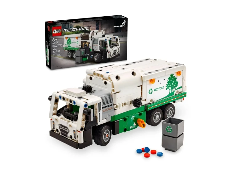 LEGO TECHNIC 42167 Śmieciarka Mack LR Electric