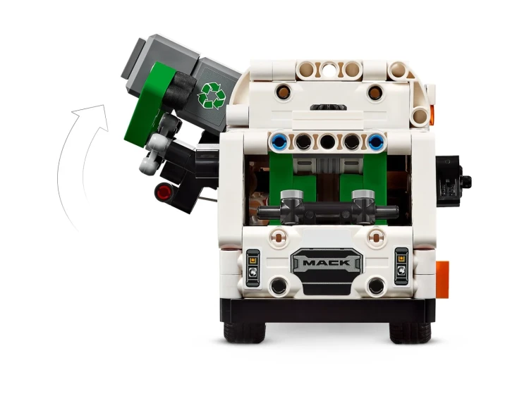 LEGO TECHNIC 42167 Śmieciarka Mack LR Electric