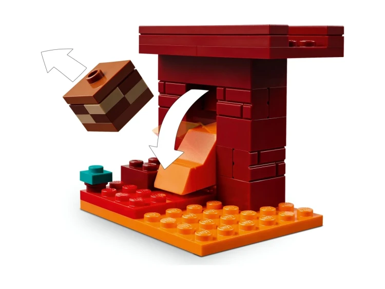 LEGO MINECRAFT 21266 Bitwa na moście Netheru