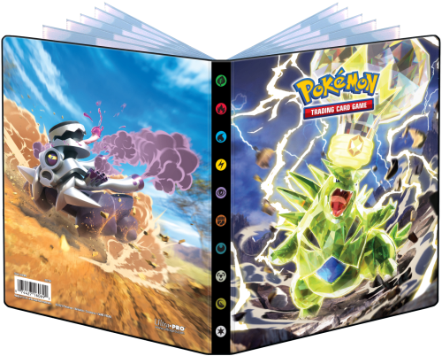 Ultra Pro: Pokémon - 4-Pocket Portfolio - Scarlet & Violet - Tyranitar and Revavroom
