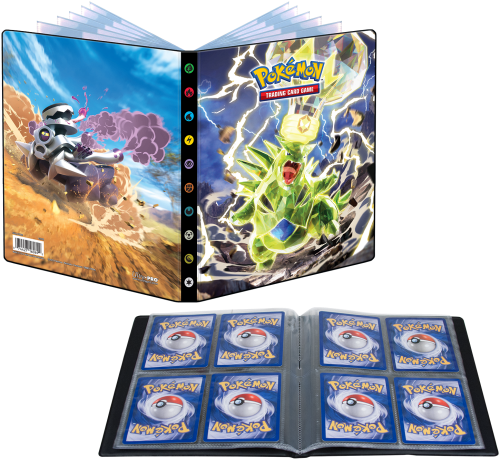 Ultra Pro: Pokémon - 4-Pocket Portfolio - Scarlet & Violet - Tyranitar and Revavroom