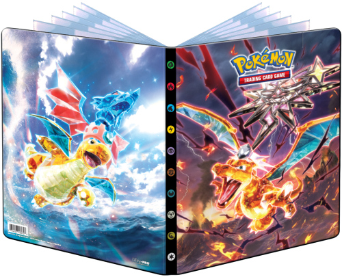 Ultra Pro: Pokémon, 9-Pocket Portfolio - Scarlet & Violet - Obsidian Flames