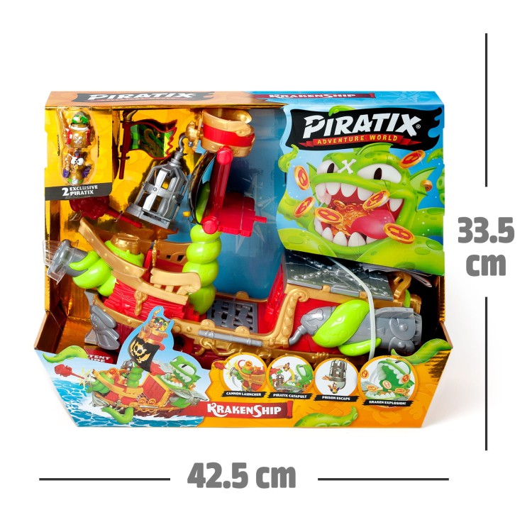 PIRATIX Statek Kraken Zestaw - Magic Box