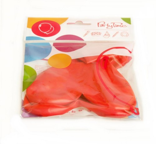 Duże balony walentynkowe w kształcie serca op. 2szt 44cm - Arpex