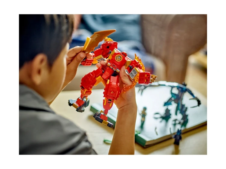LEGO Ninjago 71808 Mech żywiołu ognia Kaia