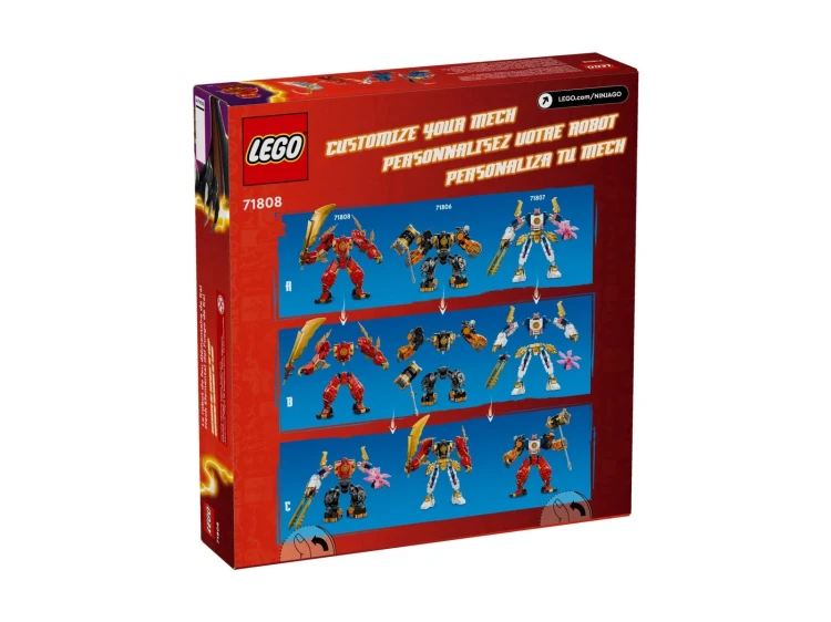 LEGO Ninjago 71808 Mech żywiołu ognia Kaia