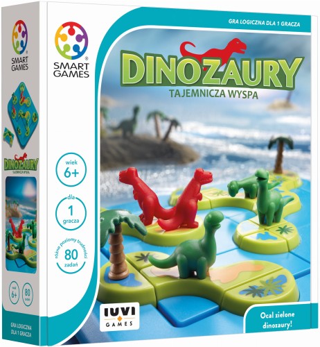 Smart Games Dinozaury Tajemnicza Wyspa (PL) IUVI GAMES
