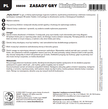 Smart Games Mądry Zamek (PL) IUVI Games