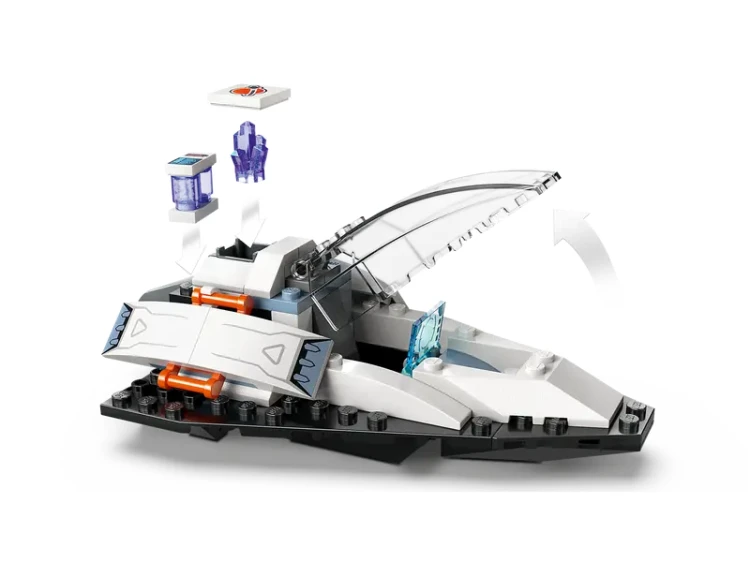 LEGO CITY 60429 Statek kosmiczny i odkrywanie asteroidy