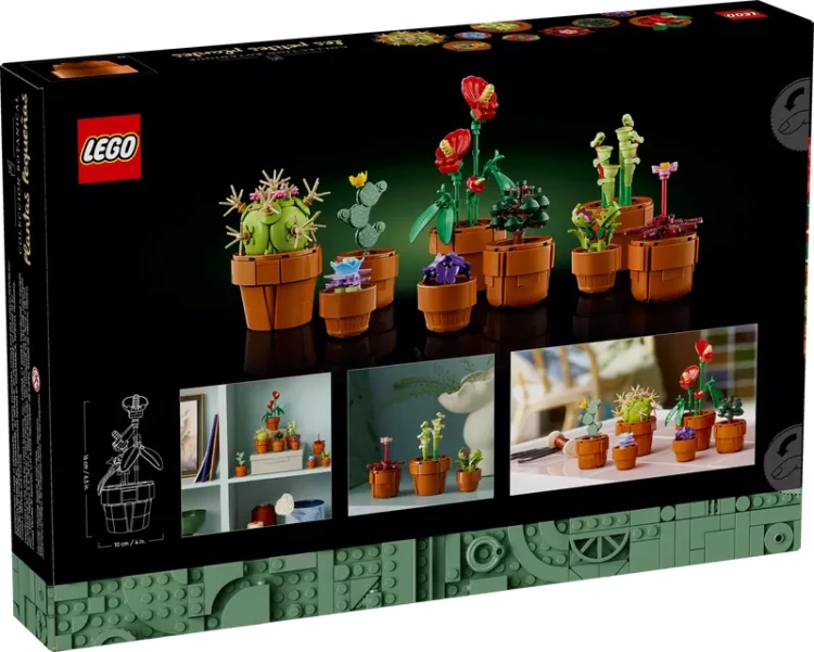 LEGO Icons 10329 Małe roślinki