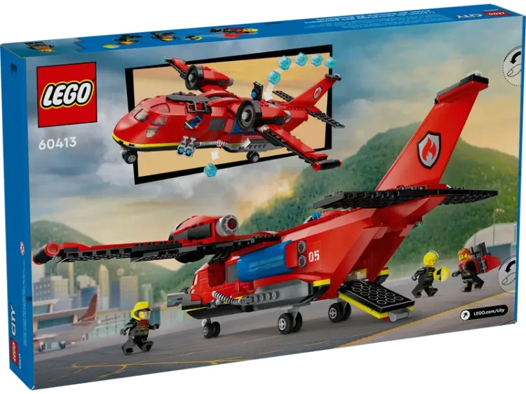 LEGO City 60413 Strażacki Samolot Ratunkowy