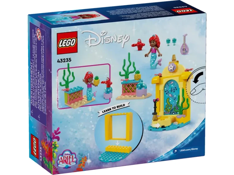 LEGO DISNEY PRINCESS 43235 Scena muzyczna Arielki