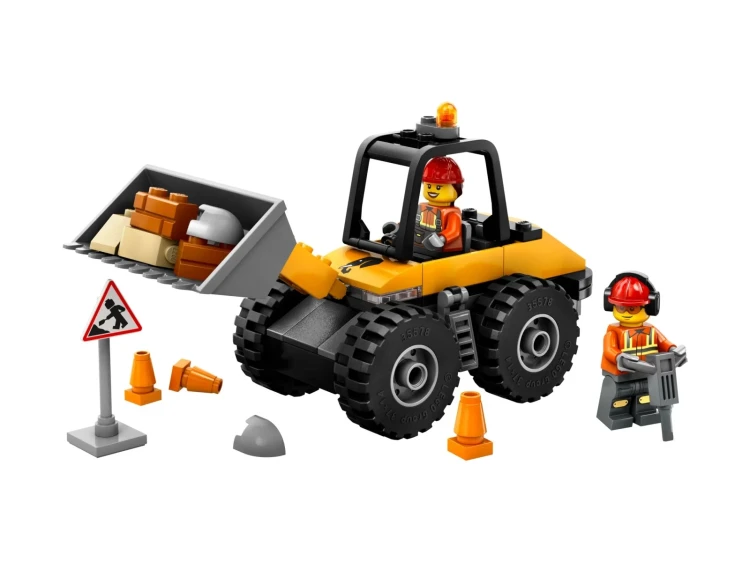 LEGO CITY 60450 Żółta ładowarka kołowa