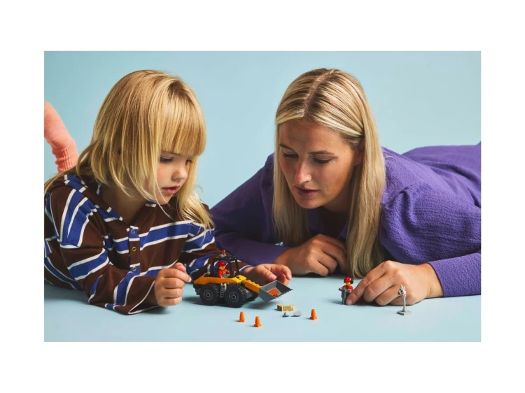 LEGO CITY 60450 Żółta ładowarka kołowa