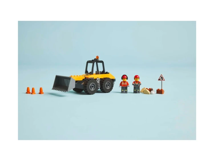 LEGO CITY 60450 Żółta ładowarka kołowa