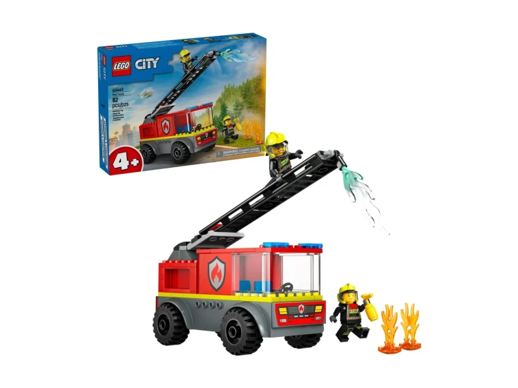 LEGO CITY 60463 Wóz strażacki z drabiną