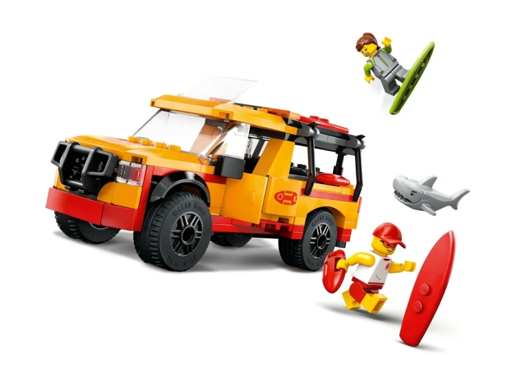LEGO CITY 60453 Furgonetka ratowników plażowych