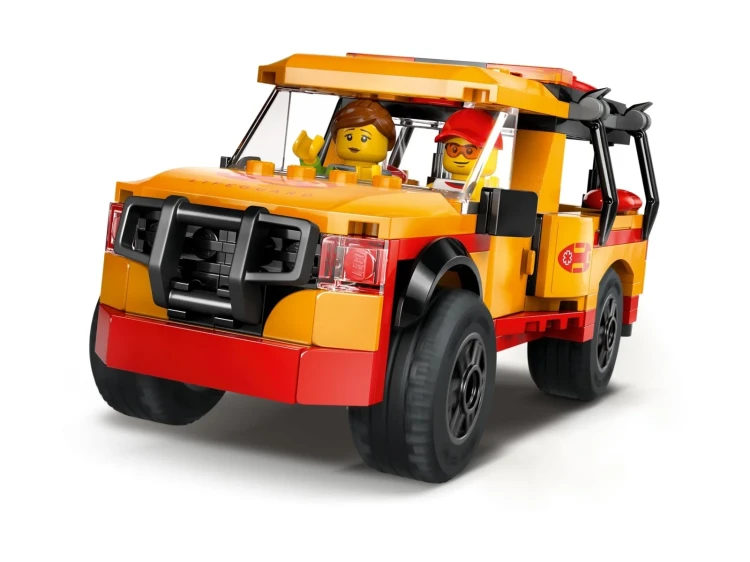 LEGO CITY 60453 Furgonetka ratowników plażowych
