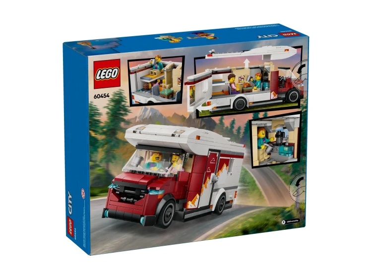 LEGO CITY 60454 Wakacyjny kamper pełen przygód