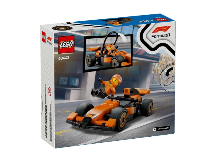 LEGO CITY 60442 Kierowca i bolid McLaren
