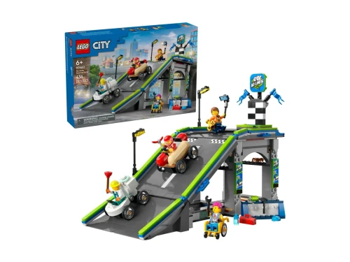 Lego City 60460 Bez granic: Tor z rampami dla wyścigówek
