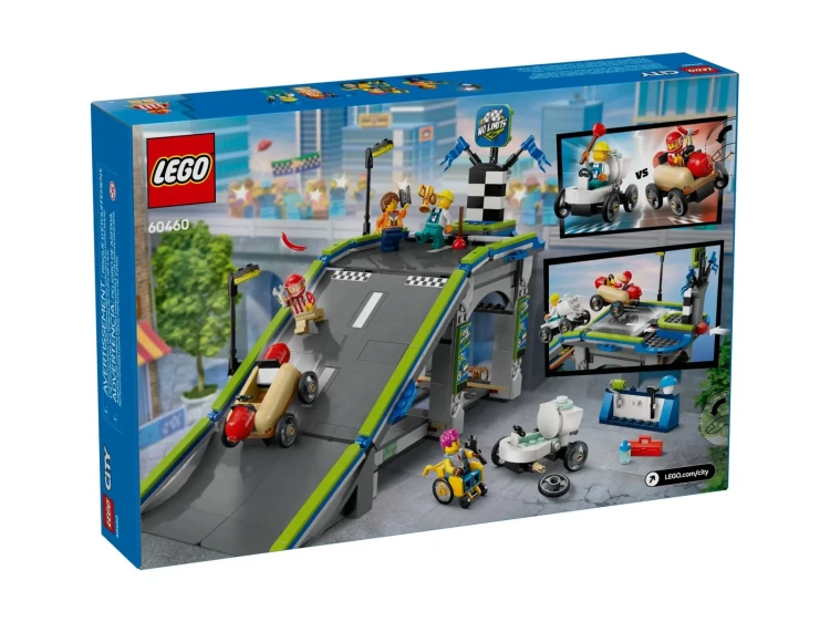 Lego City 60460 Bez granic: Tor z rampami dla wyścigówek