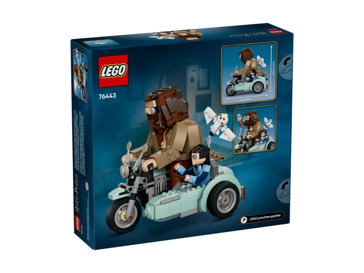 LEGO HARRY POTTER 76443 Przejażdżka motocyklowa