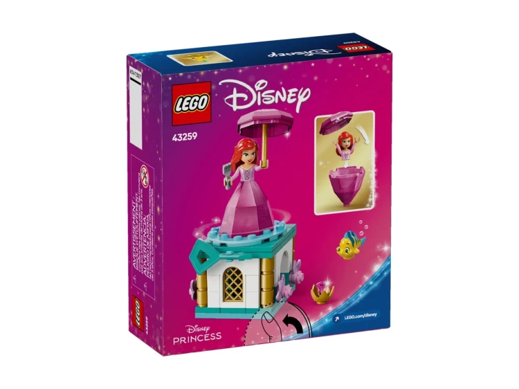 LEGO DISNEY PRINCESS 43259 Wirująca Arielka