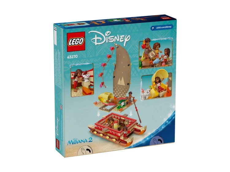LEGO DISNEY PRINCESS 43270 Kajak. przygoda Vaiany