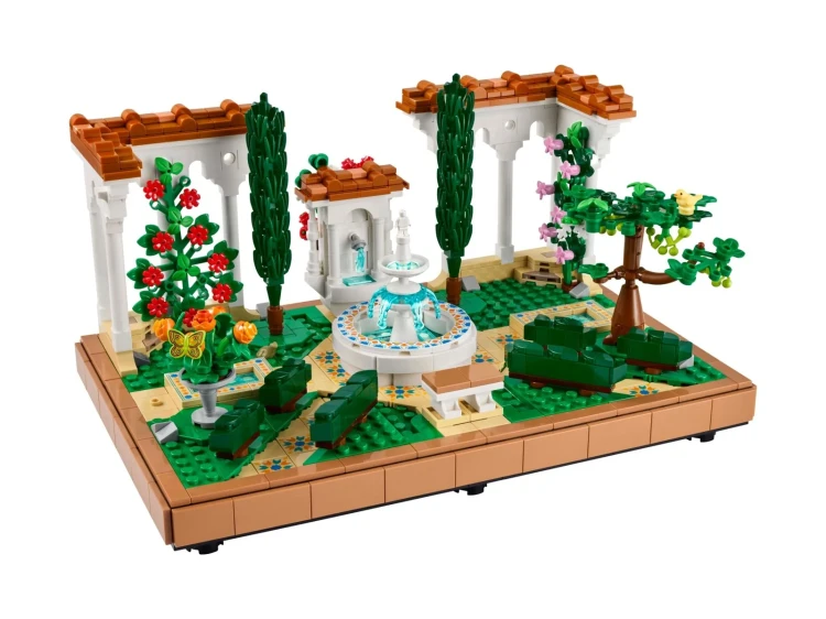 LEGO ICONS 10359 Fontanna w ogrodzie