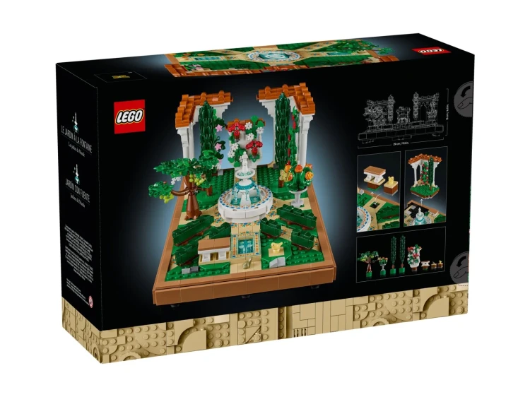 LEGO ICONS 10359 Fontanna w ogrodzie