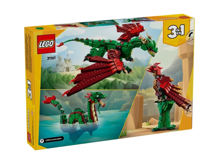 LEGO CREATOR 31161 Średniowieczny smok