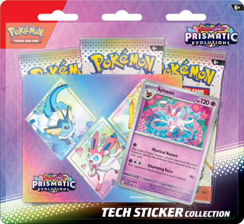 Pokémon TCG: Scarlet & Violet -Prismatic Evolutions - Tech Sticker