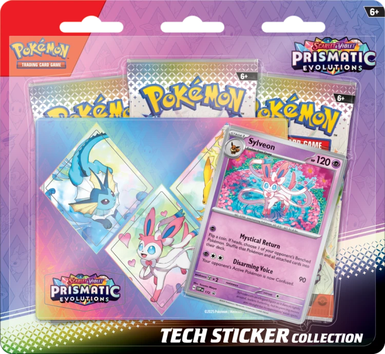 Pokémon TCG: Scarlet & Violet -Prismatic Evolutions - Tech Sticker