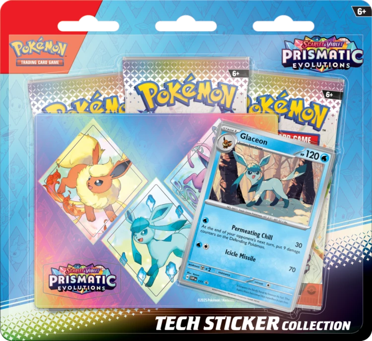 Pokémon TCG: Scarlet & Violet -Prismatic Evolutions - Tech Sticker