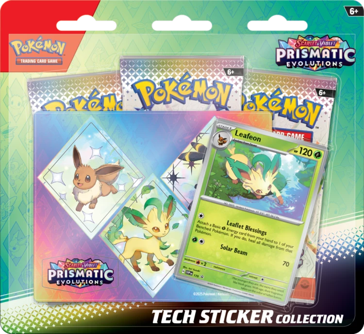 Pokémon TCG: Scarlet & Violet -Prismatic Evolutions - Tech Sticker