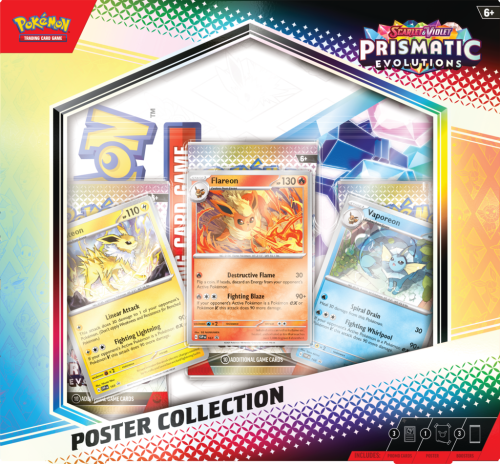 Pokémon TCG: Scarlet & Violet - Prismatic Evolutions - Poster Collection