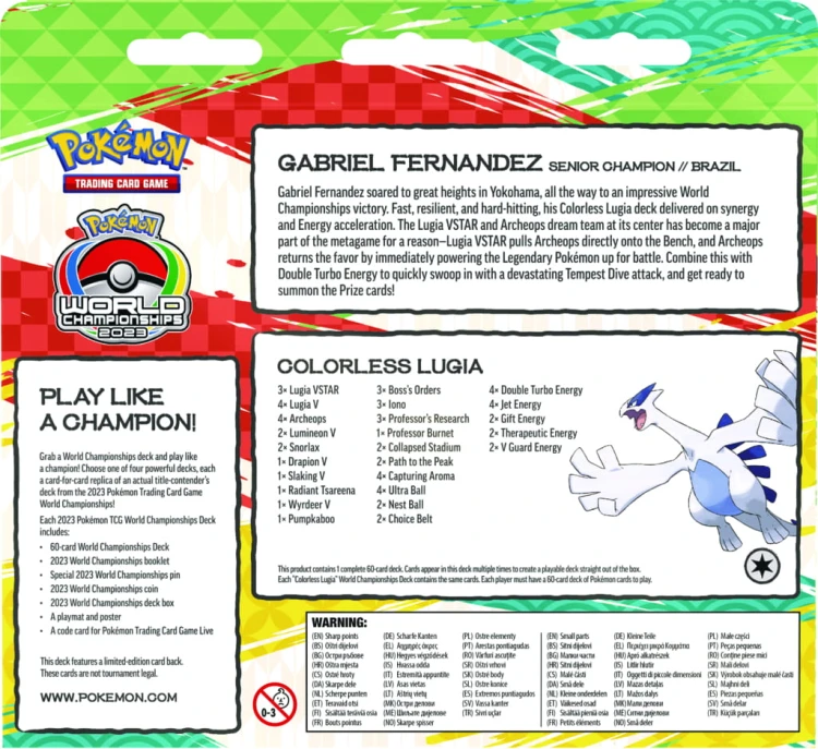 Pokémon TCG: World Championships Deck 2024