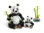 LEGO CREATOR 31165 Dzikie zwierzęta: rodzina pand