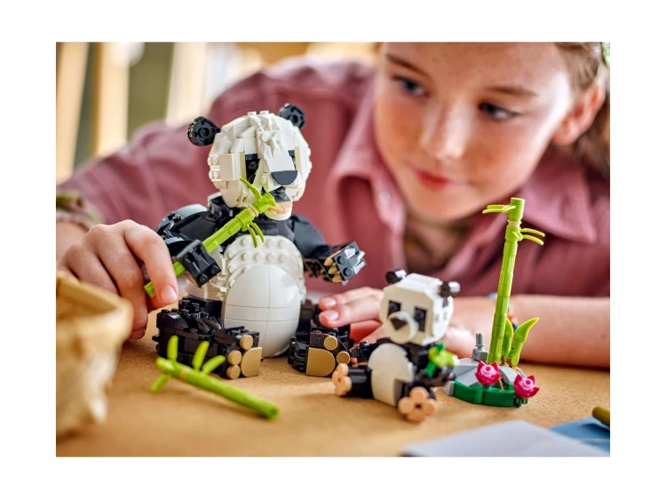 LEGO CREATOR 31165 Dzikie zwierzęta: rodzina pand