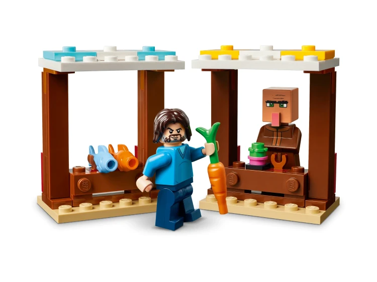 lego-minecraft-21273-atak-balonowego-ghasta-na-wioske-Mr Puggy Kraków.webp