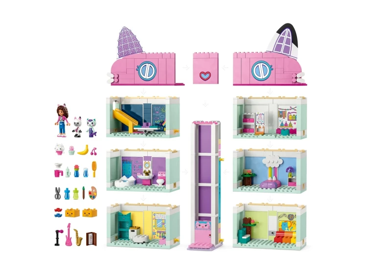 LEGO Gabby's dollhouse 10788 Koci domek Gabi