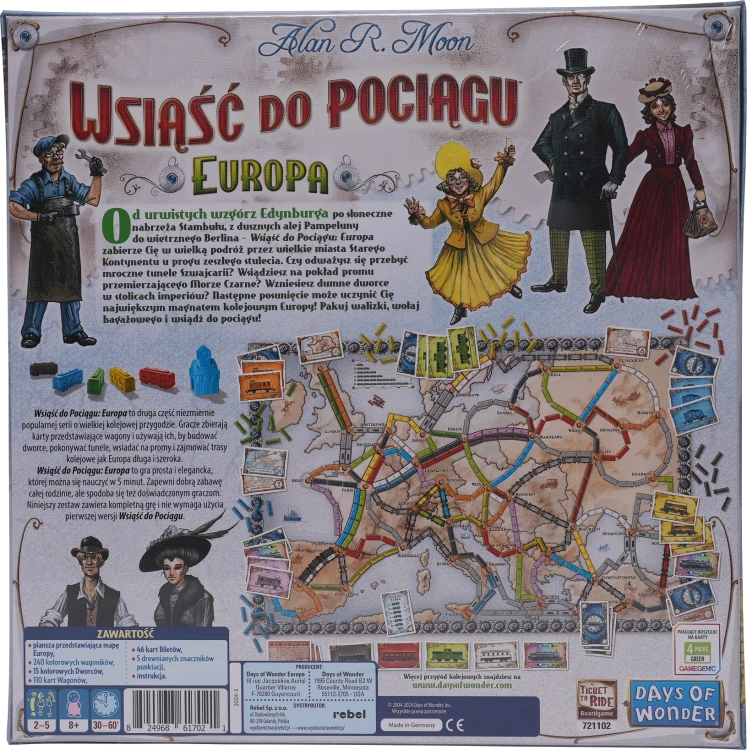 Wsiąść do Pociągu: Europa - Rebel